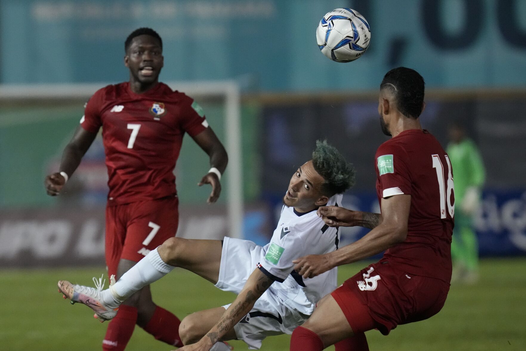 APTOPIX Panama Dominican Republic WCup Soccer
